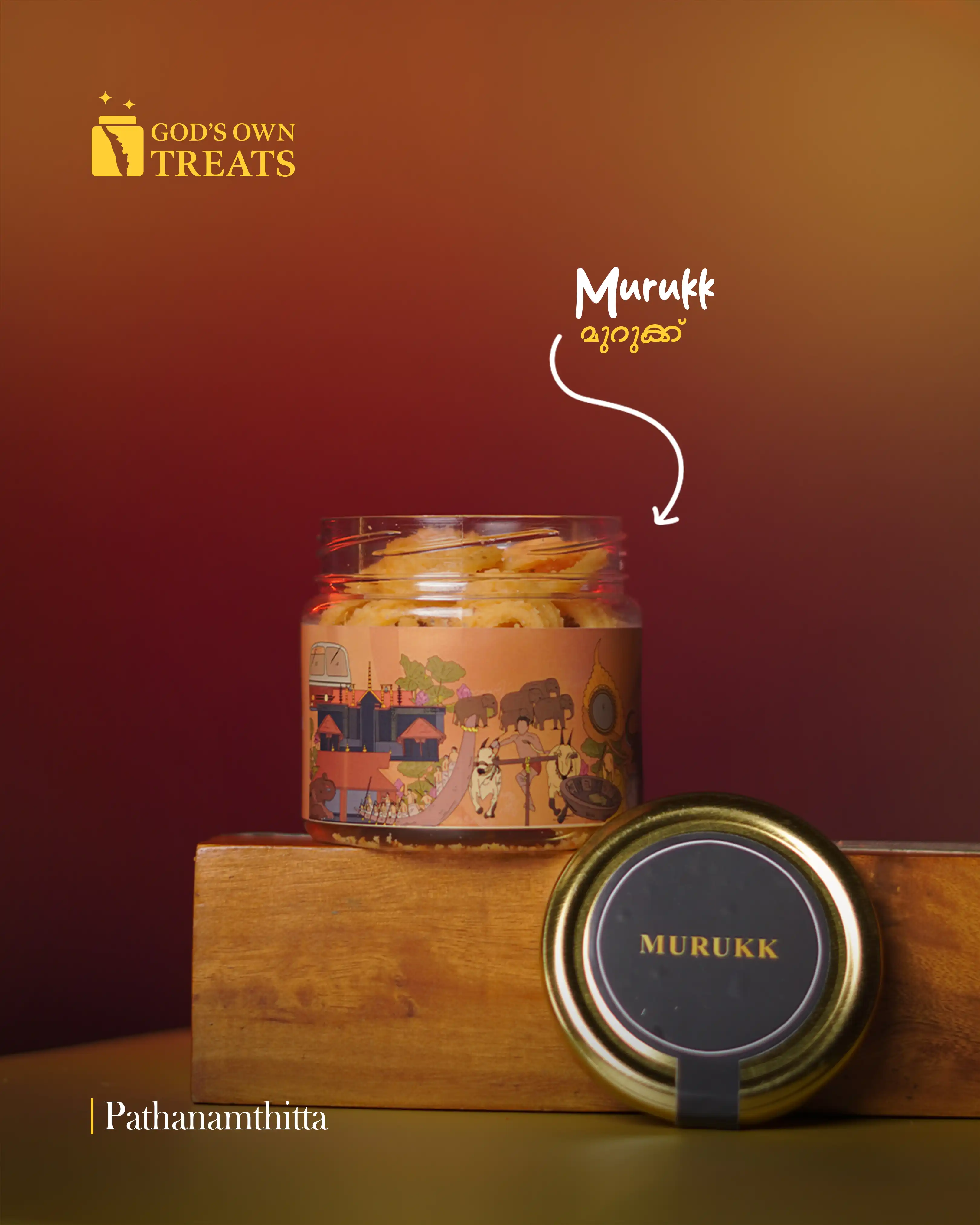 Pathanamthitta district's authentic Murukk snack