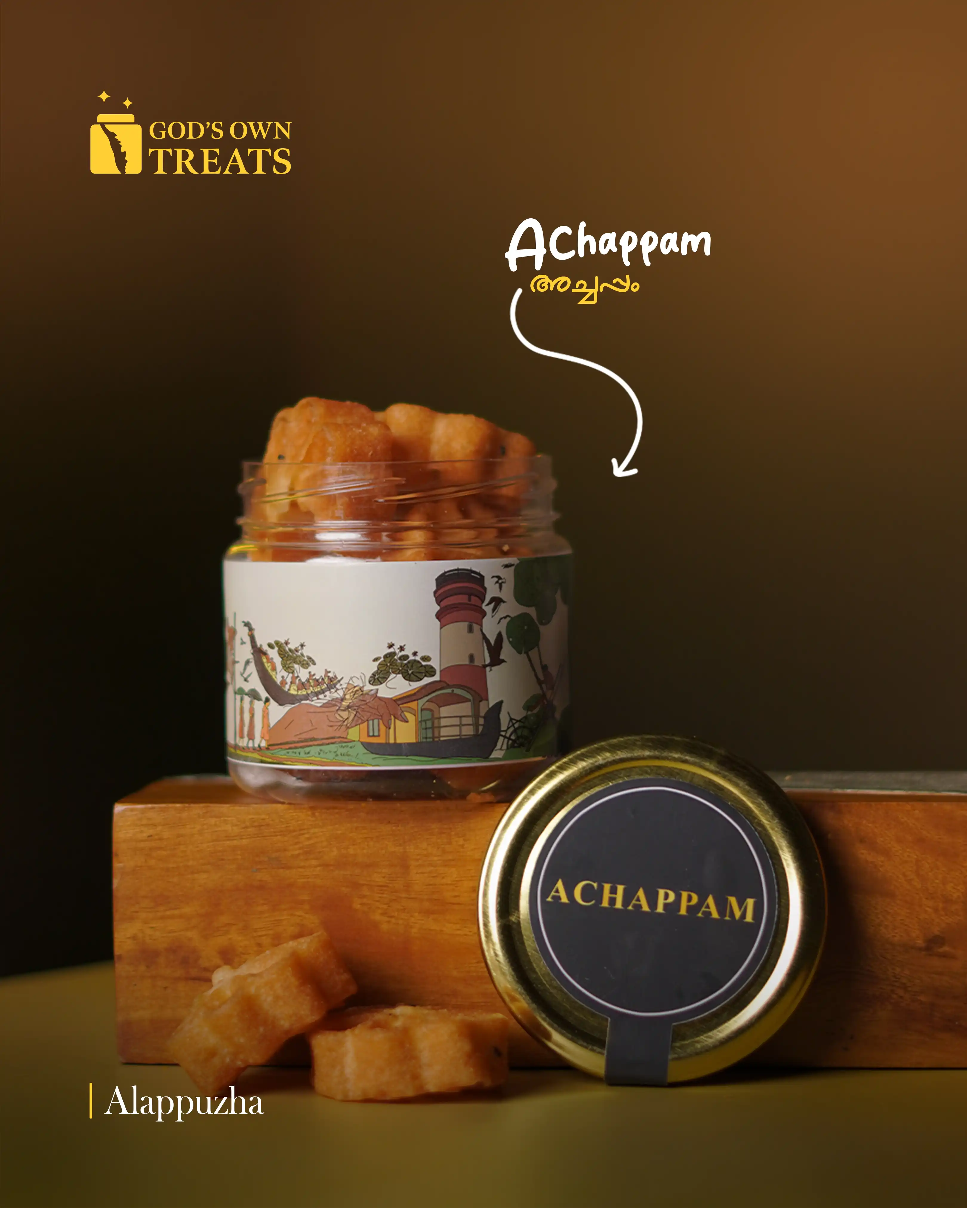 Alappuzha district's authentic Achappam snack