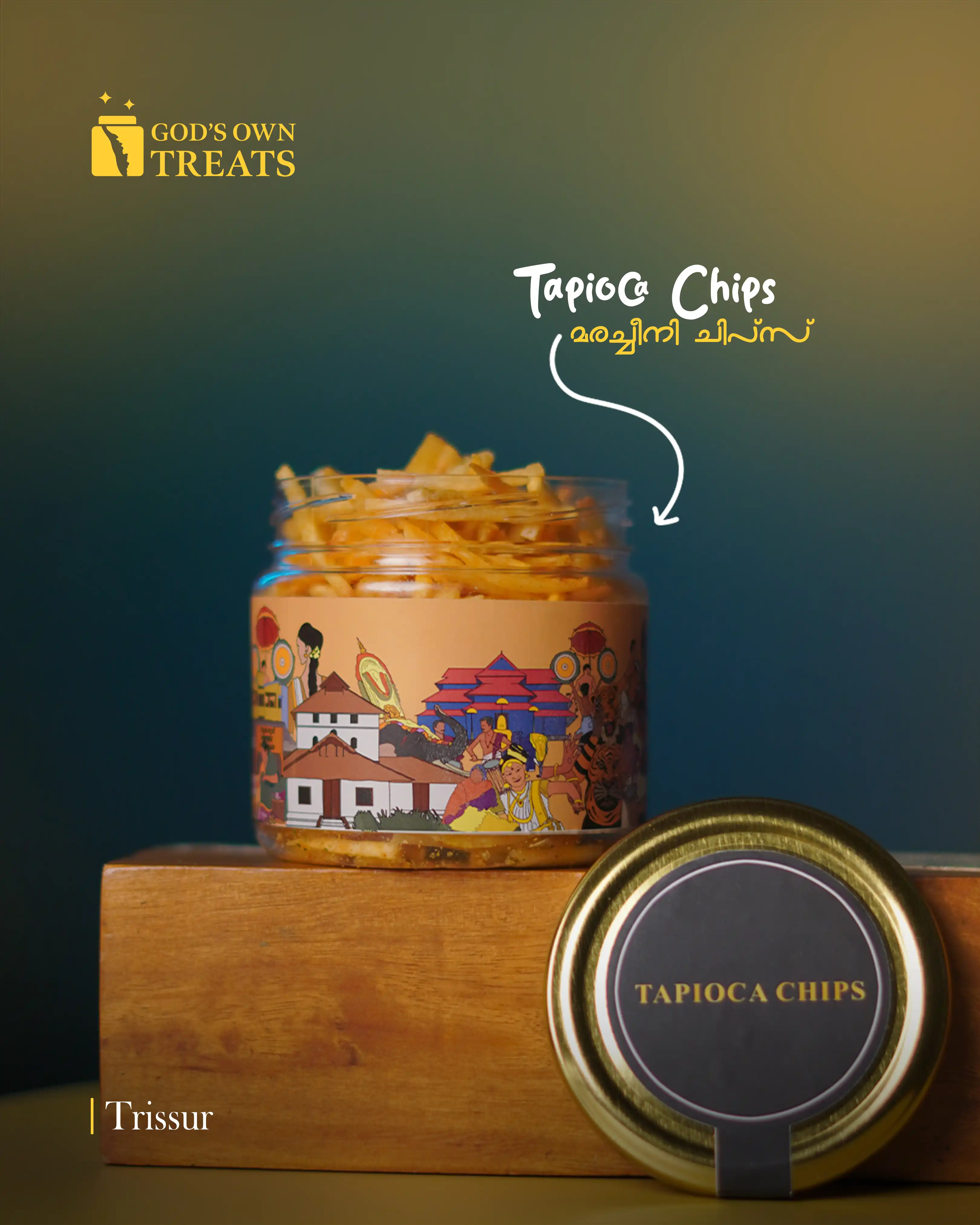 Thrissur district's authentic Poola Pori snack